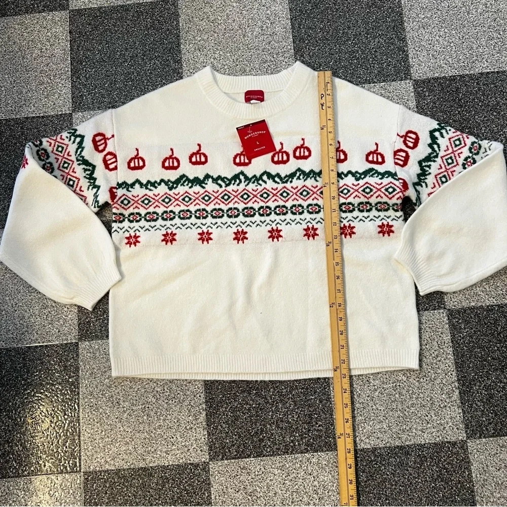 NWT Wondershop Crewneck Sweater - Size L - Picture 4 of 9